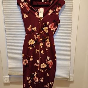New with Tag Beautiful classy floral dress